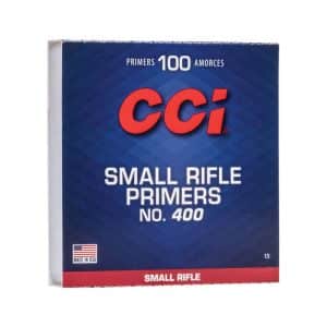 Amorces small rifle primers no.400 CCI cat C