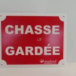 Panneau pvc chasse gardee