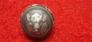BOULE DE CULASSE de carabine motif sanglier