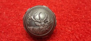 BOULE DE CULASSE de carabine motif cerf