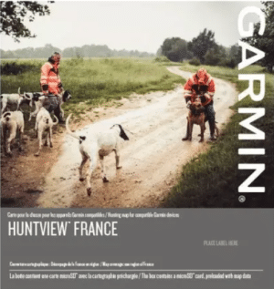 CARTE GARMIN HUNTVIEW FRANCE REGION NORD-OUEST